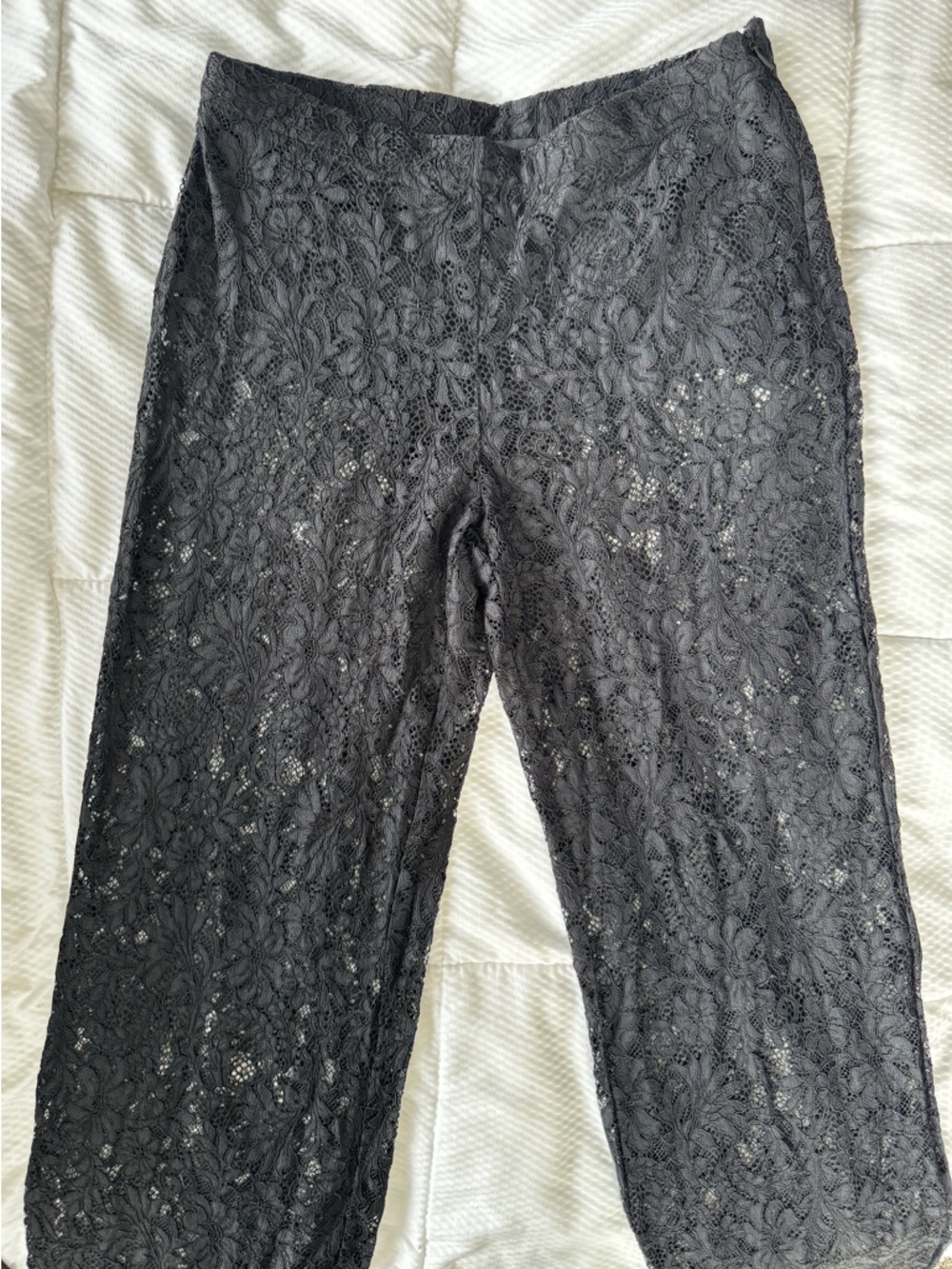 Women’s MNG Black Lace Pants | Size Small ✨
